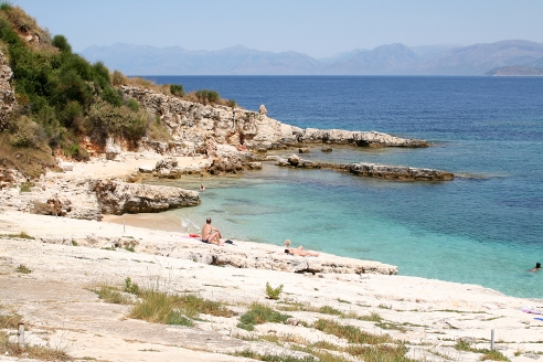 Kassiopi Strand